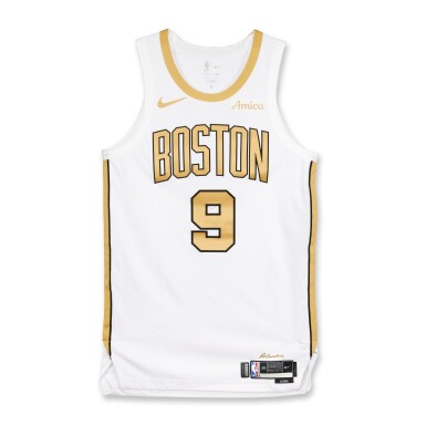 View full screen - View 1 of Lot 14. Derrick White Boston Celtics 2025-2026 Game Worn City Edition Jersey .