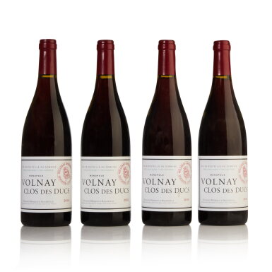 View full screen - View 1 of Lot 445. Volnay, Clos des Ducs 2010 Marquis d'Angerville (4 BT).