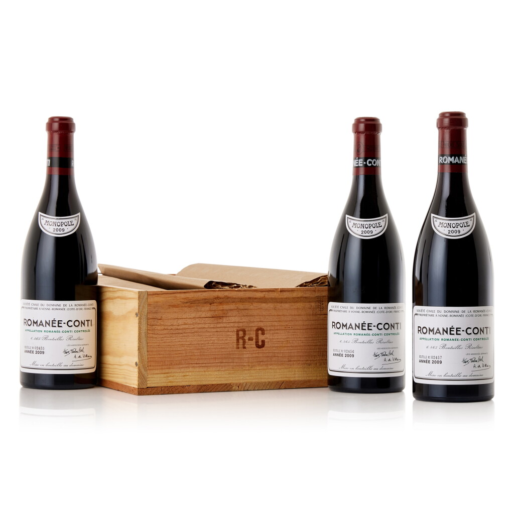 View full screen - View 1 of Lot 1004. Romanée Conti 2009 Domaine de la Romanée-Conti (6 BT).