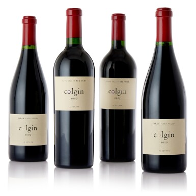 View full screen - View 1 of Lot 6343. Colgin Cellars IX Estate Syrah 2009 & 2010 (4 BT).