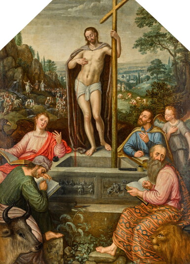 View full screen - View 1 of Lot 115. Christ as ‘Fons Vitae’.