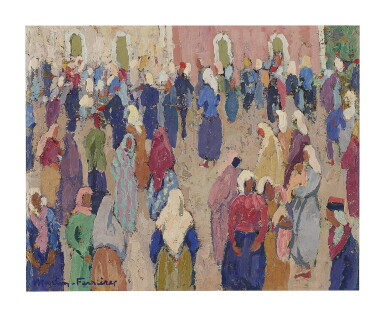 View full screen - View 1 of Lot 42. JACQUES MARTIN-FERRIÈRES | MARCHÉ EN YOUGOSLAVIE.