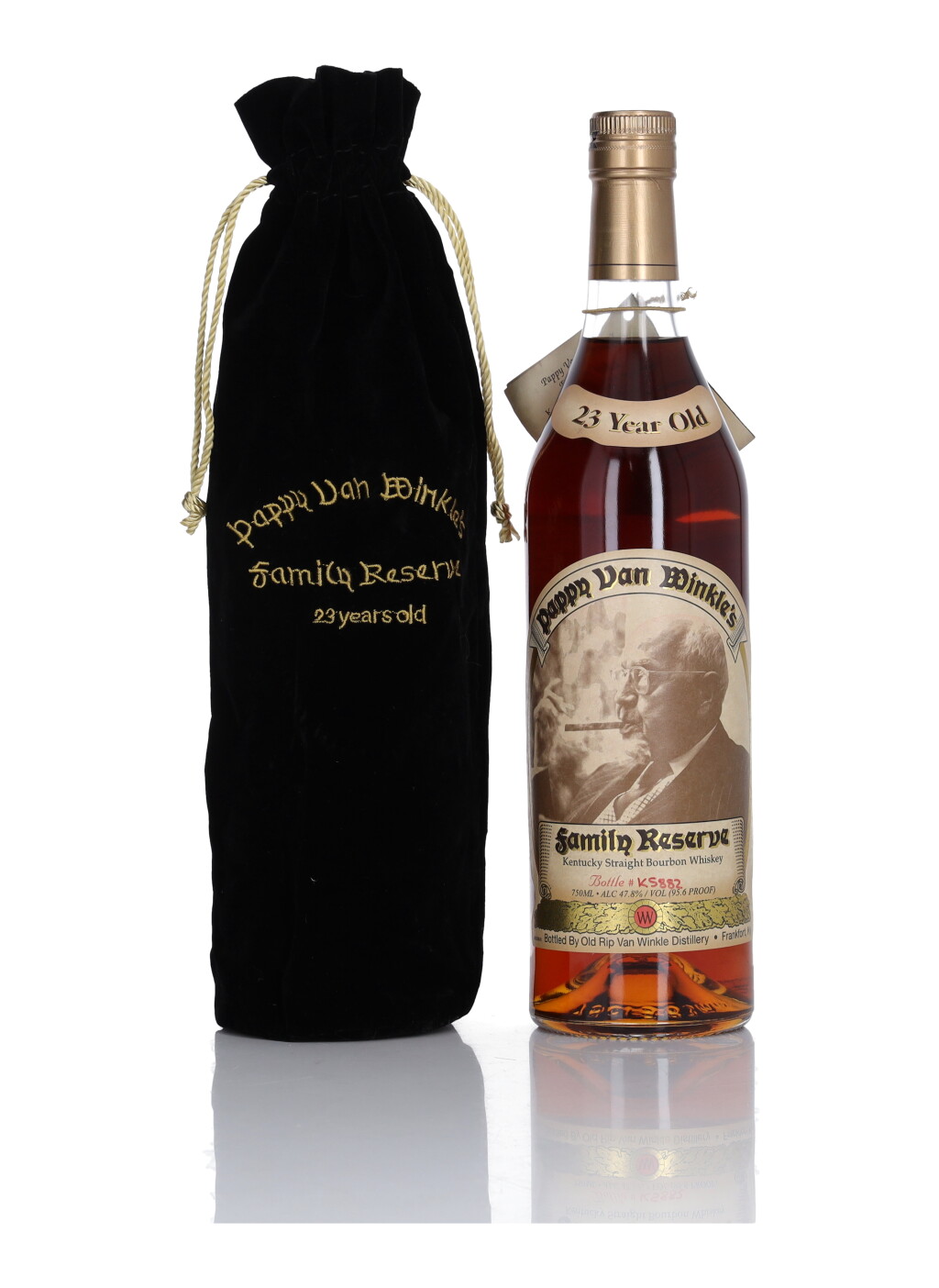 View full screen - View 1 of Lot 133. Pappy Van Winkle's 23 Year Old Family Reserve 95.6 Proof NV (1 Bottle 75cl).