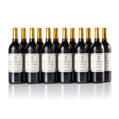 View full screen - View 1 of Lot 71. Château Pichon Longueville, Lalande 2000 (12 BT).