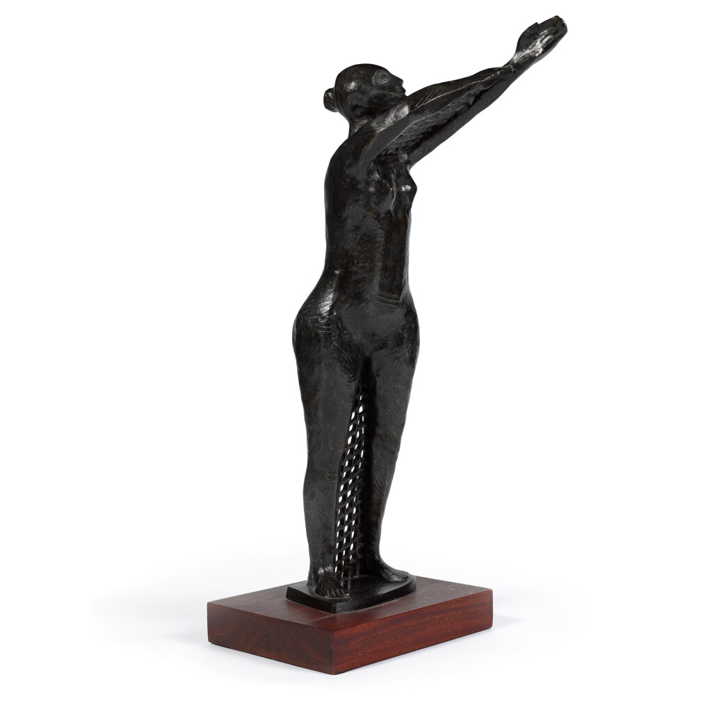 View full screen - View 1 of Lot 430. Webbed Woman.