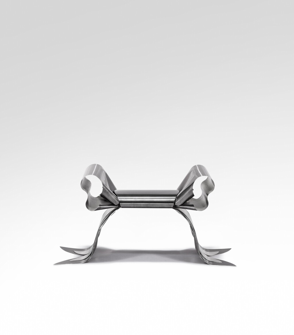 View full screen - View 1 of Lot 84. Tabouret Ruban.