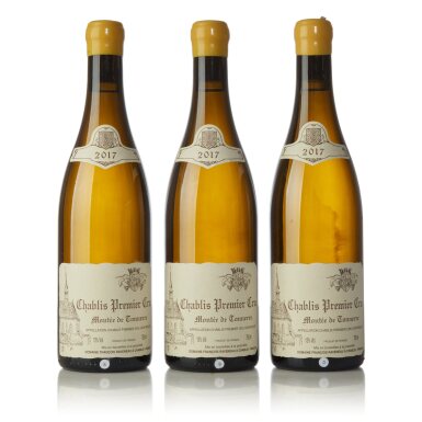 View full screen - View 1 of Lot 301. Chablis, Montée de Tonnerre 2017 Domaine Raveneau (3 BT).