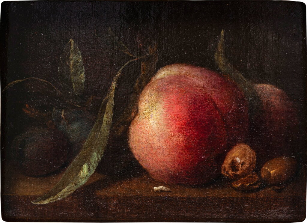 View full screen - View 1 of Lot 154. Still Life with a Peach .