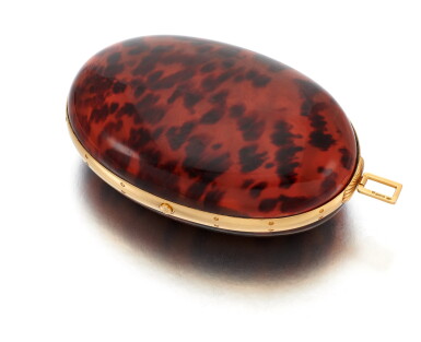 View full screen - View 1 of Lot 122. BULGARI | LADY'S TORTOISESHELL EVENING BAG (BORSETTA DA SERA IN TARTARUGA), 1970.