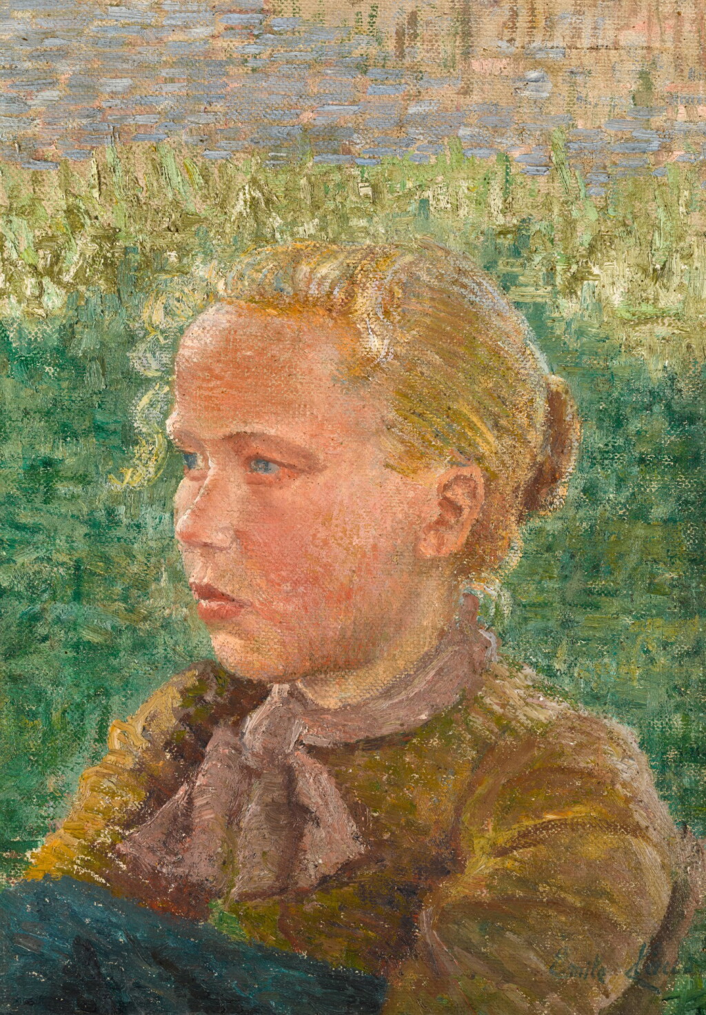View full screen - View 1 of Lot 9. Blonde Girl.