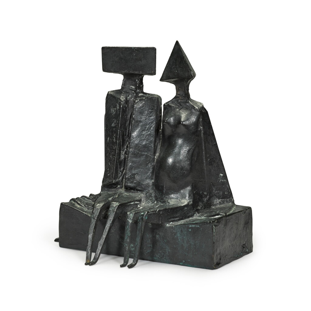 View full screen - View 1 of Lot 38. Sitting Couple III.