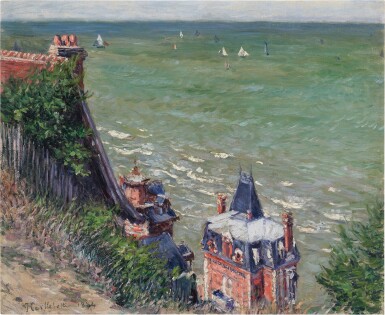 View full screen - View 1 of Lot 48. La villa rose, Trouville.