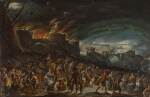 The burning of Troy
