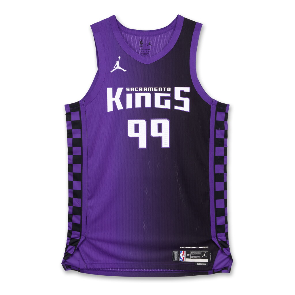 View full screen - View 1 of Lot 183. Jae Crowder Sacramento Kings 2024-2025 Game Issued Statement Edition Jersey.