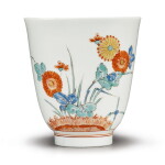 A MEISSEN KAKIEMON BEAKER CIRCA 1730