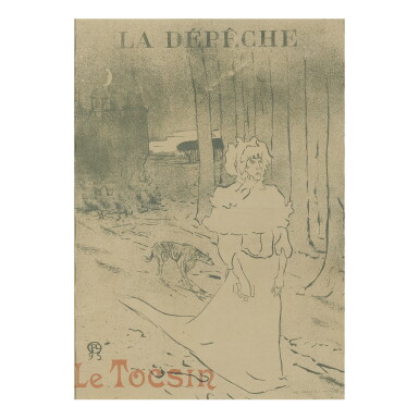 View full screen - View 1 of Lot 71. HENRI DE TOULOUSE-LAUTREC | LE TOCSIN (D. 357; ADR. 143; W. P19).