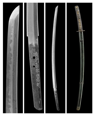 View full screen - View 1 of Lot 55. A Bizen katana | Signed Bizen Osafune ju Sukenori | Edo period, 19th century.