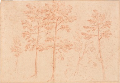 View full screen - View 1 of Lot 104. Studies of Trees.