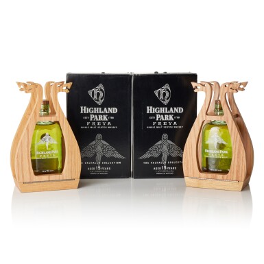 View full screen - View 1 of Lot 6137. Highland Park 15 Year Old Freya 51.2 abv NV (2 BT70).