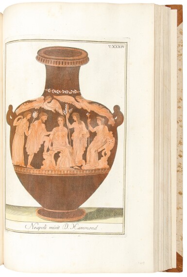 View full screen - View 1 of Lot 108. Passeri, Giovanni Battista. The important precursor to Hamilton's Vases.