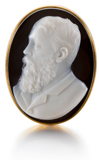 View full screen - View 1 of Lot 103. PROBABLY FRENCH, SECOND HALF 19TH CENTURY | CAMEO WITH PRINCE ALFRED, DUKE OF SAXE-COBURG AND GOTHA.