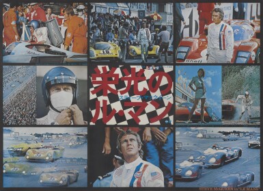 View full screen - View 1 of Lot 303. LE MANS (1971) STYLE B POSTER, JAPANESE.