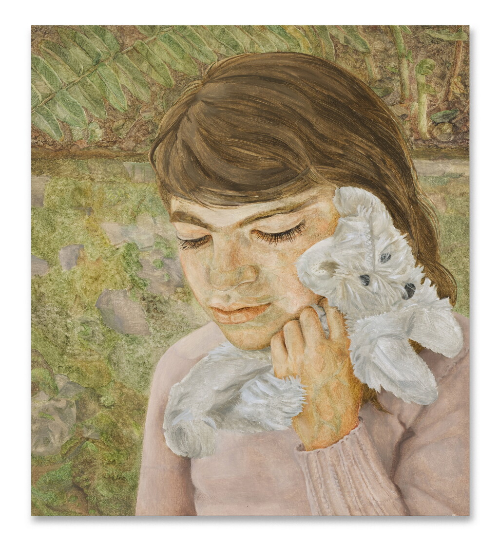 View full screen - View 1 of Lot 9. Child with a Toy Dog.