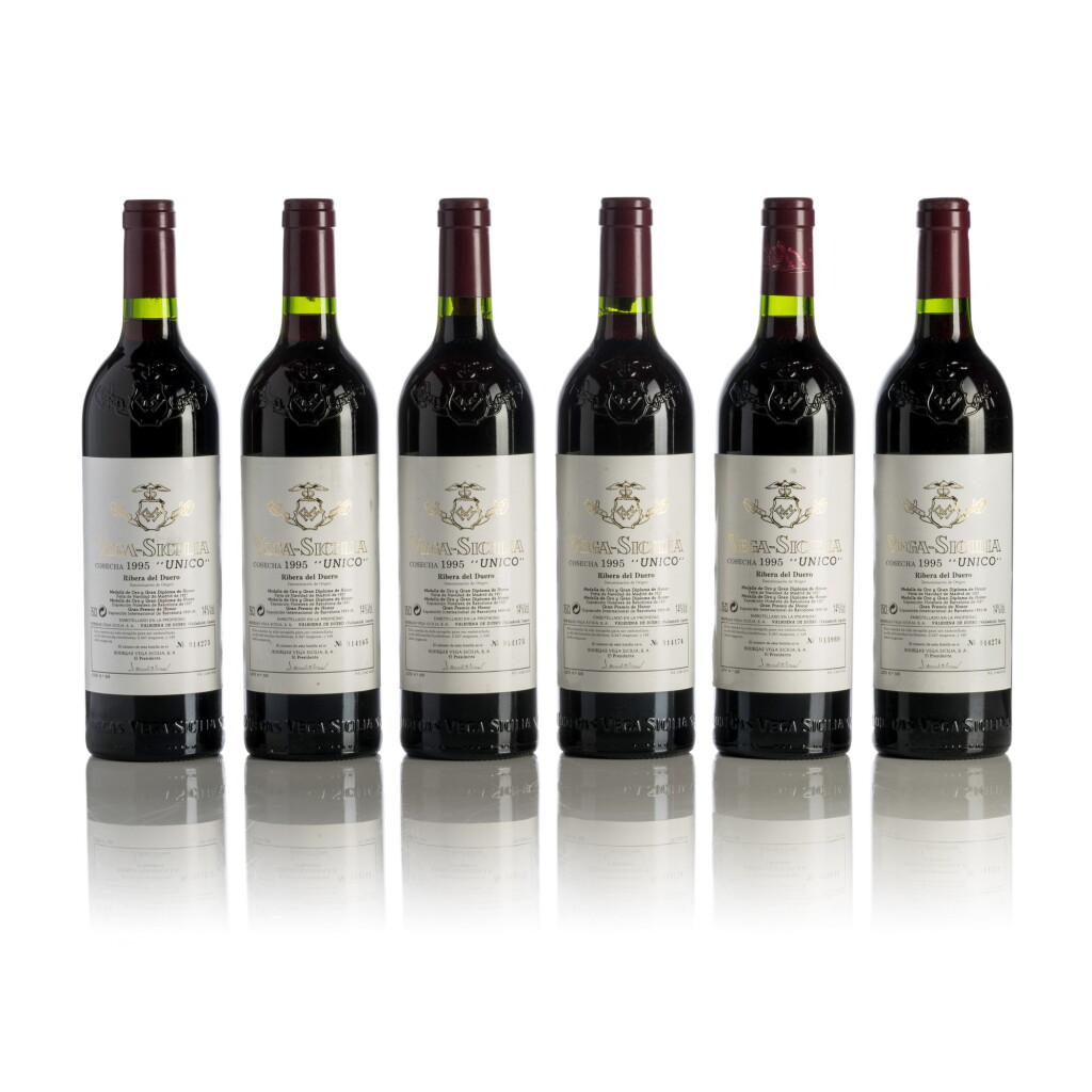 View full screen - View 1 of Lot 134. Vega Sicilia 'Unico' 1995 (12 BT).