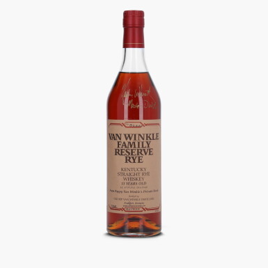View full screen - View 1 of Lot 2155. Van Winkle 13 Year Old Family Reserve Rye 95.6 Proof NV (1 Bottle 75cl).