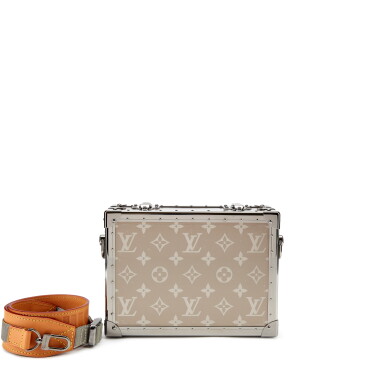 View full screen - View 1 of Lot 6137. Limited Edition Monogram Titanium and Calfskin Clutch Box, 2019.