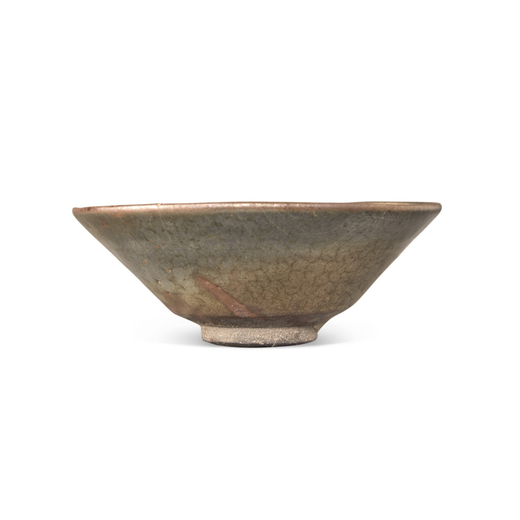 View full screen - View 1 of Lot 461. A 'Jian' gray-glazed tea bowl, Song dynasty.