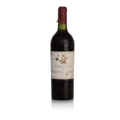 View full screen - View 1 of Lot 9. Château Latour 1911 (1 BT).