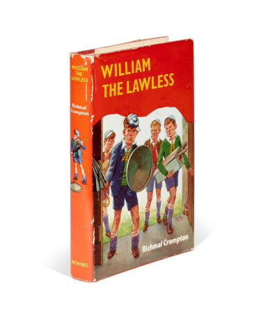 View full screen - View 1 of Lot 31. Richmal Crompton | William the Lawless, 1970, first edition, signed.
