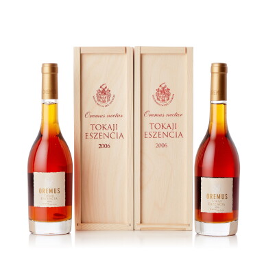 View full screen - View 1 of Lot 9152. Tokaji Oremus Eszencia 2006 (4 HB).