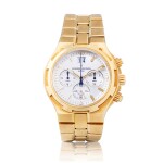 Overseas Chronograph, Ref. 49140 Chronograph bracelet en or jaune avec date digitale et bracelet | Yellow gold chronograph wristwatch with digital date display and bracelet Vers 2004 | Circa 2004