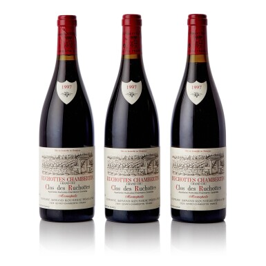 View full screen - View 1 of Lot 9541. Ruchottes Chambertin, Clos des Ruchottes 1997 Domaine Armand Rousseau (8 BT).