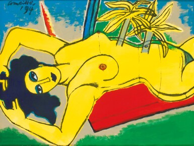 View full screen - View 1 of Lot 546. CORNEILLE | FEMME JAUNE.