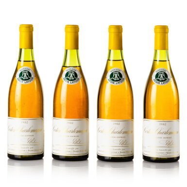 View full screen - View 1 of Lot 430. Corton Charlemagne 1982 Louis Latour (8 BT).