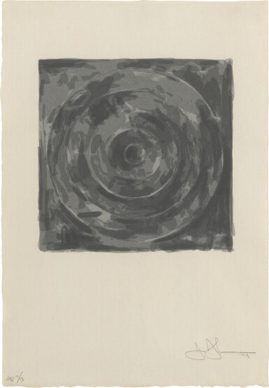 View full screen - View 1 of Lot 11. JASPER JOHNS | TARGET (ULAE 126).