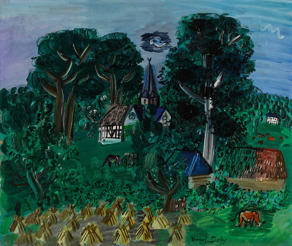 View full screen - View 1 of Lot 289. Paysage de Normandie.
