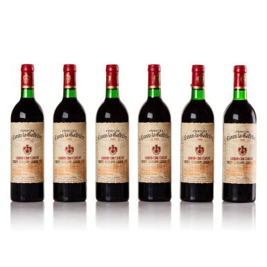 View full screen - View 1 of Lot 502. Château Canon La Gaffelière 1986 (6 BT).