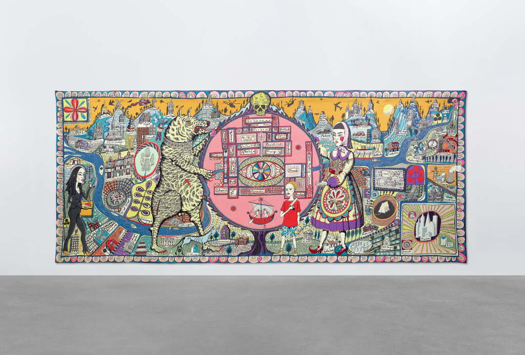 View full screen - View 1 of Lot 380. Map of Truth and Beliefs.