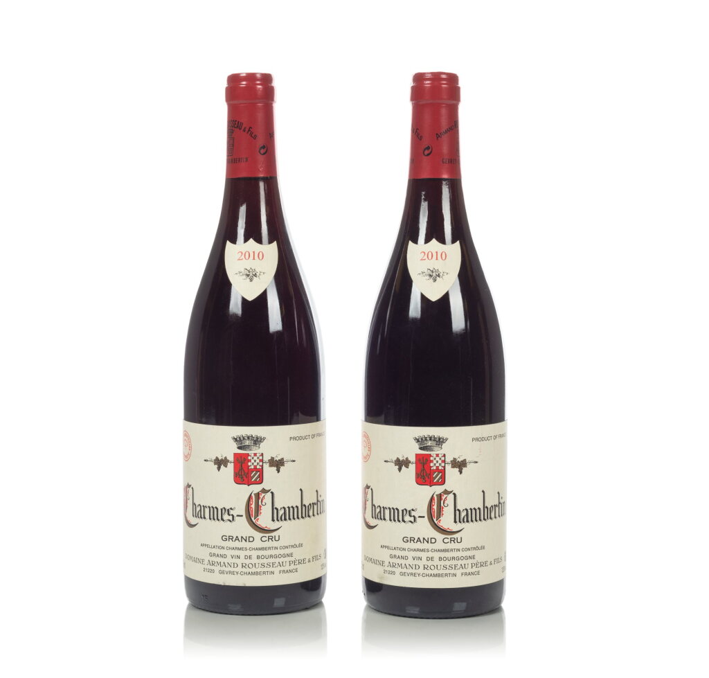 View full screen - View 1 of Lot 428. Charmes Chambertin 2010 Domaine Armand Rousseau (2 BT).