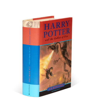 View full screen - View 1 of Lot 107. J.K. Rowling | Harry Potter and the Goblet of Fire, 2000, first edition, signed by the author.
