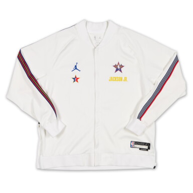View full screen - View 1 of Lot 99. Jaren Jackson Jr. ‘NBA All-Star Game’ Complete Warmup Set .