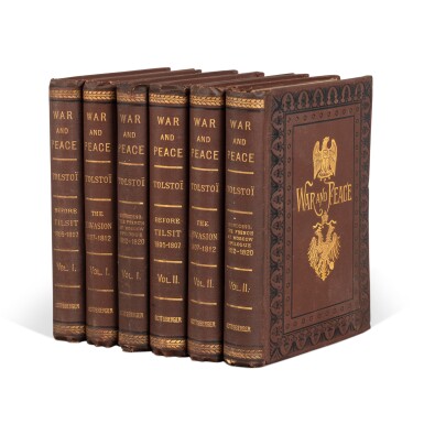 View full screen - View 1 of Lot 1158. Tolstoy, Leo | “We can know only that we know nothing. And that is the highest degree of human wisdom.”.