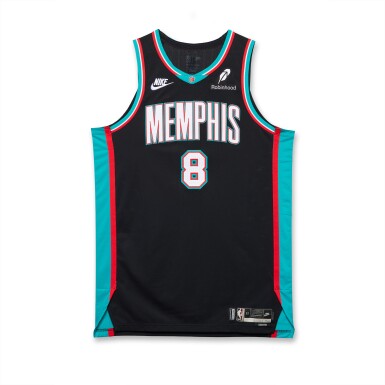 View full screen - View 1 of Lot 36. Jaren Jackson Jr. Memphis Grizzlies 2025-2026 Game Worn Classic Edition Jersey.