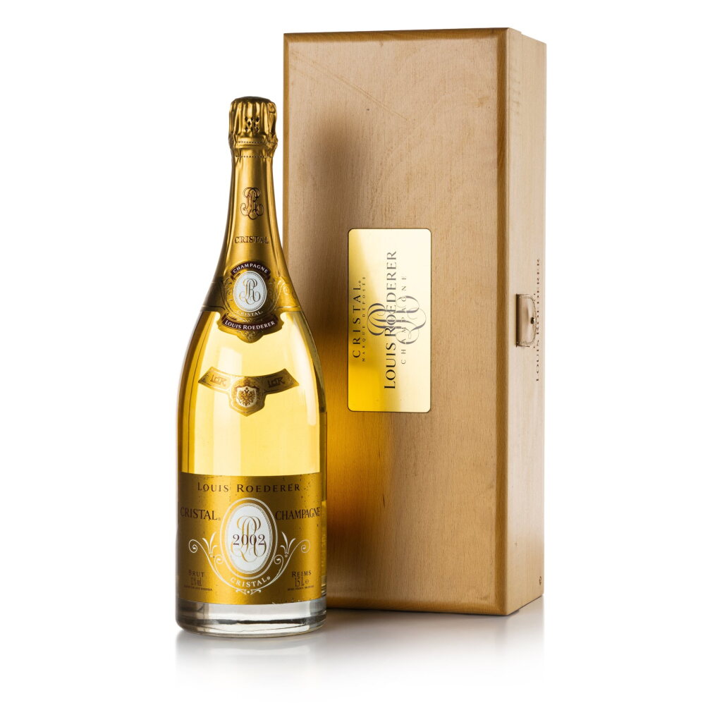 View full screen - View 1 of Lot 197. Louis Roederer, Cristal Brut 2002 (1 MAG).