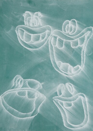 View full screen - View 1 of Lot 61. Chalkboard Study.