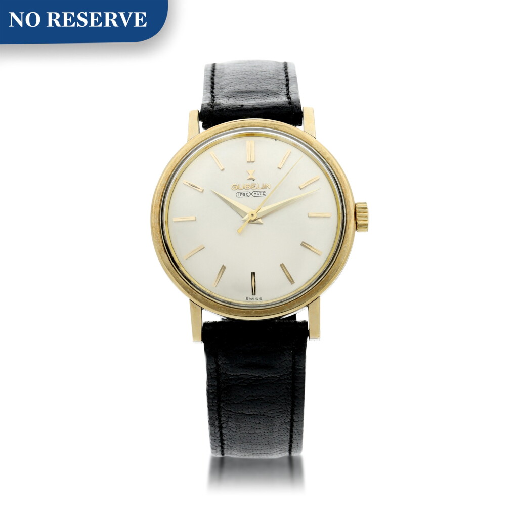 View full screen - View 1 of Lot 3. IPSO-DAY A GOLD PLATED AND STAINLESS STEEL AUTOMATIC WRISTWATCH, CIRCA 1965.